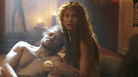 Gabriella Pession Naked as Antonia. Breasts, Sexy, brothel, hard nipple. 1002441