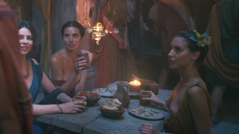 Vivienne Fareta in Those About to Die (2024) Breasts Sexy Breasts Hard Nipples 1002466