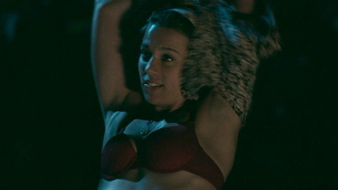 Sexiest Erin Scenes. Underwear, hands over head, night. 1002688