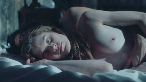 Kerri Lee Romeo Nude in Little Deaths. Breasts, in bed, lying on side. 1003180