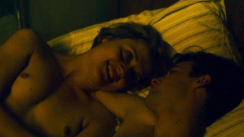Helene from Blind at Heart Naked. Breasts, in bed, man/woman. 1003091