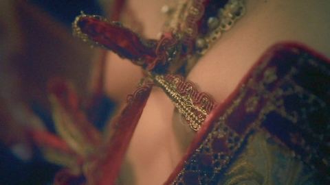 Sexiest Clarisse Lhoni-Botte Scene in The Serpent Queen. Sexy, SFW, cleavage. 1003393