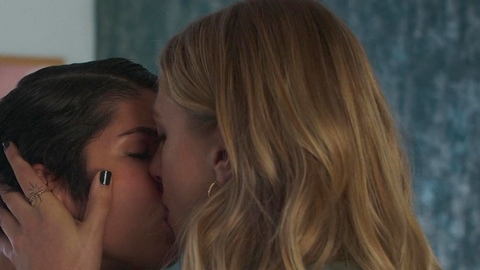 Hottest Justine Pearce Scenes. Lesbian, 2 women, blonde and brunette. 1004781