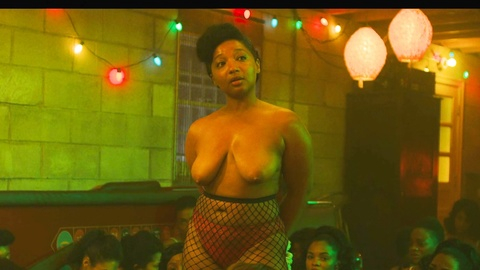 Alison Law Nude in Fight Night: The Million Dollar Heist. Breasts, Underwear, Black, big breasts. 1004356