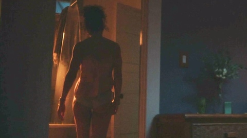 The Listener's Sexiest Scenes with Tessa Thompson. Underwear, SFW, bedroom. 1004766