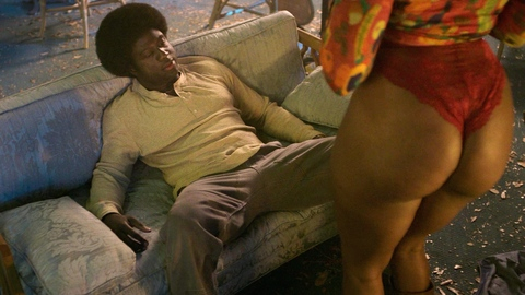 Fight Night: The Million Dollar Heist's Sexiest Scenes with Jennifer Akabue. Sexy, Underwear, Thong, Black, SFW. 1005078