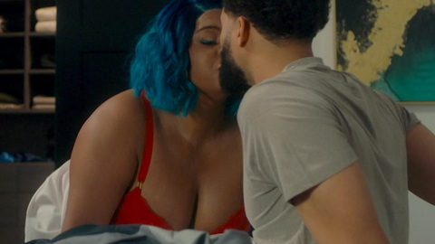 Sexiest Avery Scenes. Sexy, bedroom, blue hair. 1005322