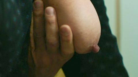 Daniela De Luca Naked as Silvana. Breasts, close up, hand on breast. 1005465
