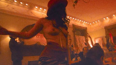 Michelle Doiron Naked as Wild Party Girl. Breasts, cowboy hat, nude. 1006047