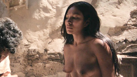 Yoshira Escárrega Naked in Pedro Páramo. Breasts, Latina, brunette. 1006165