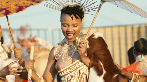 Tina Redman Nude in Umjolo: The Gone Girl. Breasts, Black, african. 1006258