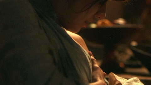 Tita De la Garza from Like Water for Chocolate Naked. Breasts, breast feeding, hard nipple. 1006475