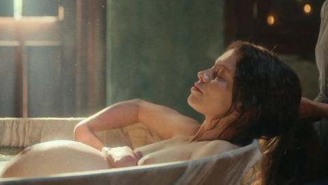 Ana Valeria Becerril in Like Water for Chocolate (2024) Breasts Bath Brushing Hair 1006473