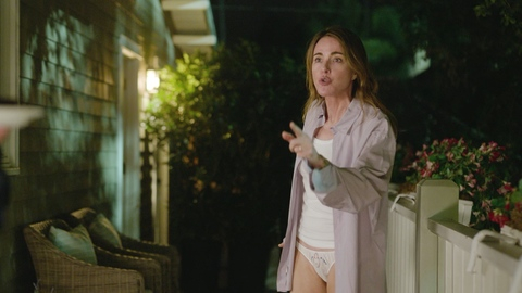 Sexiest Scenes of Liz from Shrinking. Underwear, SFW, brunette. 1006745