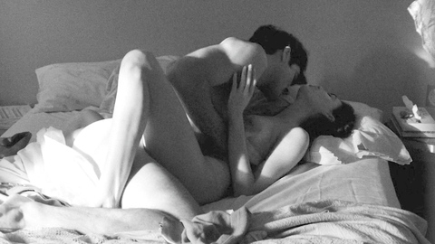Megan Mackenzie Naked as Amanda. Breasts, bedroom, black and white. 1007499