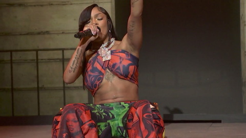 Hottest Self - Musical Guest Scenes. Sexy, Tattoos, bra top. 1007529