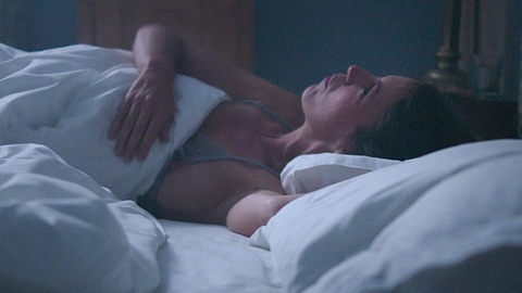 Nudes of Delphine from Endless Summer Syndrome. Breasts, in bed, left breast. 1007586