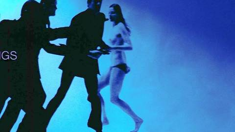Nudes of Dancer in Credits from The Spy Who Loved Me. Breasts, Underwear, 007, blue. 1007646