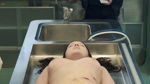 Francisca Aronsson Naked in The Snow Girl. Breasts, brunette, dead girl. 1007845