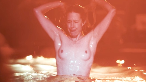 Carrie Coon Naked as Laurie Duffy. Breasts, Skinny Dipping, hard nipples. 1008957