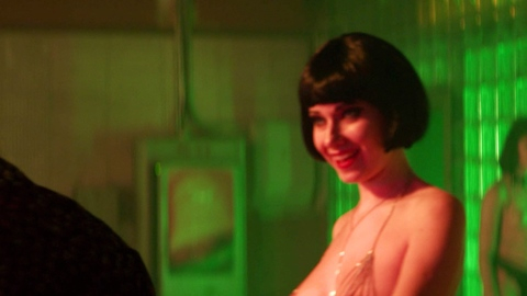 Kristina Morta Paškevičiūtė Nude as Prostitute. Breasts, black wig, chain top. 1008728