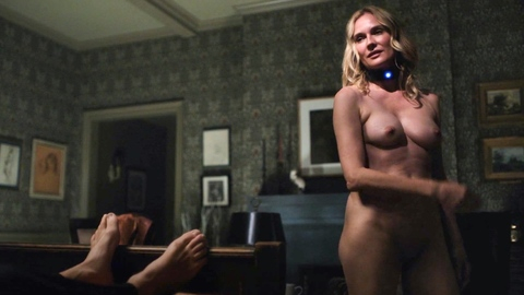 Diane Kruger in The Shrouds (2025) Breasts Bush Bedroom Blonde 1008763