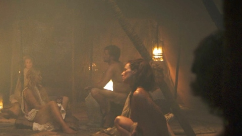 Sexiest Salome R. Gunnarsdottir Scene in The Wheel of Time. Sexy, SFW, brunette. 1008907