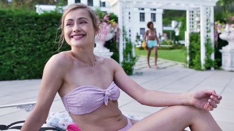 Invasive 2: Getaway's Sexiest Scenes with Deoudoné Pretorius. Bikini, blonde, outdoors. 1009128