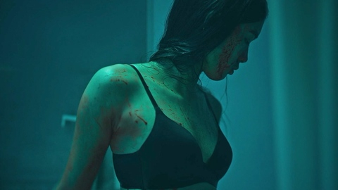 The Sadness's Sexiest Scenes with Regina Lei. Underwear, SFW, black bra. 1009308