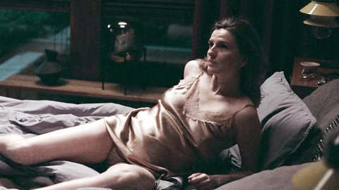 Hottest Magdalena Czerwińska Scene in A Decent Man. Underwear, SFW, brunette. 1009430