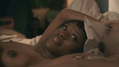 Imani from Power Book III: Raising Kanan Naked. Breasts, Black, hard nipples. 1009457
