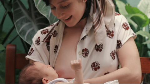 Paulina Bernini Víquez Naked in Memories of a Burning Body. Breasts, baby, breastfeeding. 1010029