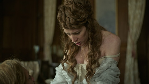 Hottest Sigrid Bouaziz Scene in Carême. Sexy, bra strap, cleavage. 1010924