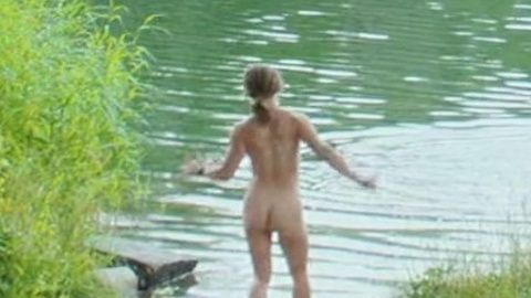 Katia Winter Nude in Off Track 2. Butt, brunette, lake. 1010824