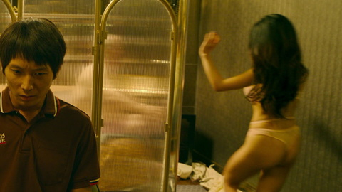 Sexiest Scenes of Zhang's Mistress from Mad Unicorn. Underwear, bra, butt cleavage. 1010993