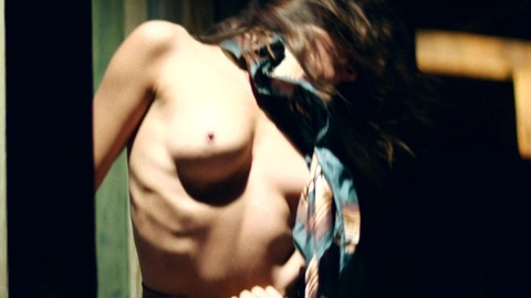 Mary from Silent Thunder Naked. Breasts, Western, brunette. 1011209