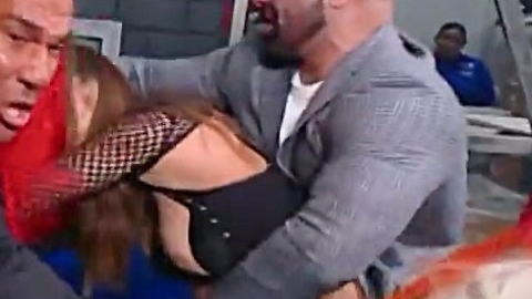 Stephanie Hym Lee Nude in WWE SmackDown. Breasts, backstage, breast. 1011376