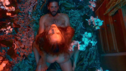 Margot Bancilhon Nude in Escort Boys. Butt, flowers, garden. 1011604
