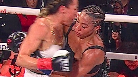 Alycia Baumgardner Nude as Self. Breasts, boxing, braids. 1012094