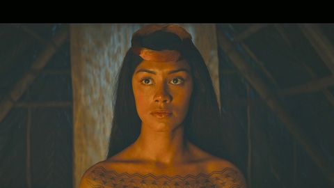 Sexiest Luciane Buchanan Scene in Chief of War. Sexy, SFW, chest tattoo. 1012735