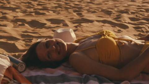 Sexiest Maria Paz Scenes. Bikini, beach, beach towel. 1013464
