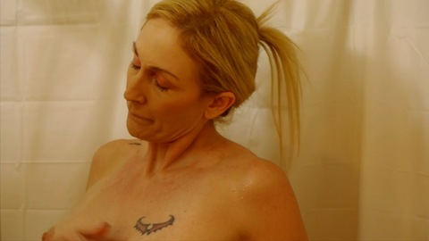 Nudes of Lucy from Nightblade. Breasts, partial nipple, shower. 1013478