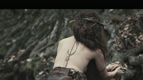 Sexiest Scenes of Pimora from The Prince. Sexy, SFW, back tattoo. 1013669