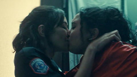 Brilliant Minds's Sexiest Scenes with Aury Krebs. Lesbian, SFW, closet. 1013934