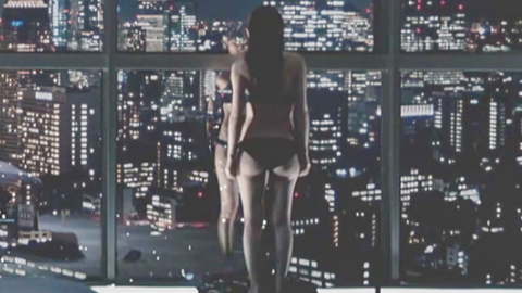 Sexiest Natsuko Kobayashi Scene in Birdsong. Underwear, cheek peek, city. 1013959