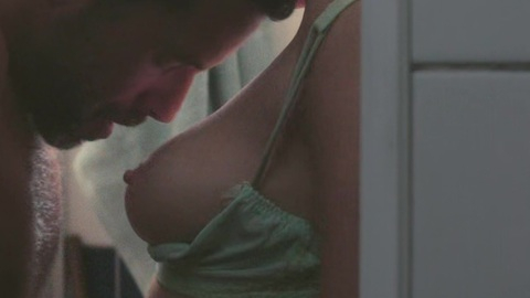 María Paz Grandjean Naked as Estela. Breasts, Underwear, bathroom, brunette. 1014513