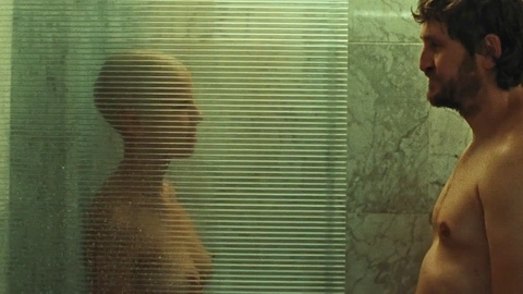 Amanda from The Heaven of Animals Naked. Breasts, bald, bathroom. 1014821