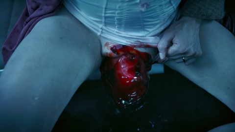 Zoë Barrett-Wood in IT: Welcome to Derry (2025) Bush Cgi Prosthetic Blood Bloody Underwear 1014850