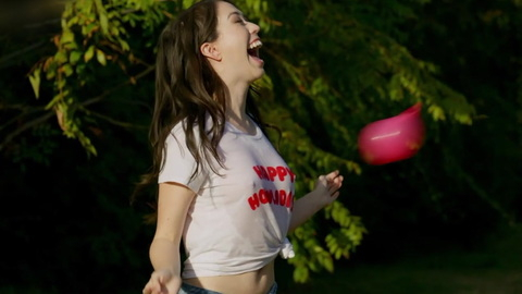 Olivia Cordell in Sorority of the Damned (2025) Sexy Brunette Outside 1014862