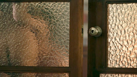 Verónica Orozco Nude in Just Alice. Butt, glass door, man on knees. 1015126